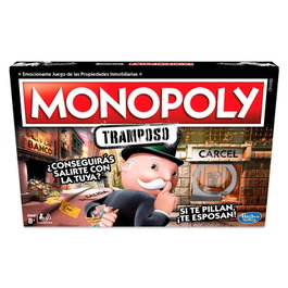 Hasbro Gaming Monopoly Tramposo Juego de Mesa en Español para 2-6 Jugadores +8 Años