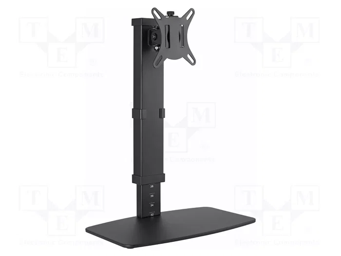 Gembird MS-D1ST-02 Soporte para Monitor de Escritorio Negro Gembird MS-D1ST-02 Soporte para Monitor de Escritorio Negro