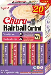 Churu Cat Hair Ball Control Variedades 20 Unidades