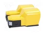 PIZZATO ELETTRICA Interruptor de pie amarillo (SPST-NO + SPST-NC) x2 IP65
