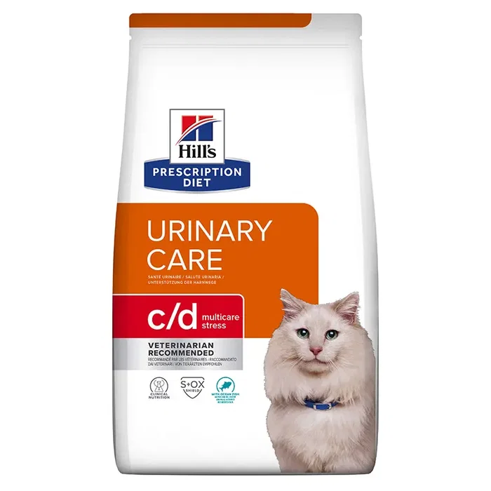 Hill's Prescription Diet Feline c/d Urinary Stress Pescado Azul 3kg