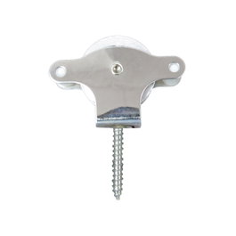 WOLFPACK LINEA PROFESIONAL Polea de Tendedero Inoxidable 40 mm con Tirafondo