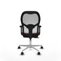PIQUERAS Y CRESPO Silla de oficina Jorquera Sincro/Traslack Granate y Blanco