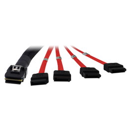 Inter-Tech Cable SFF-8087 a 4x S-ATA, 1,0 m