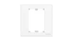 Vision TC3 SURRIG Placa de Pared y Cubierta para Interruptor, Blanco, 86x86 mm, 1 Enchufe, 1 Unidad