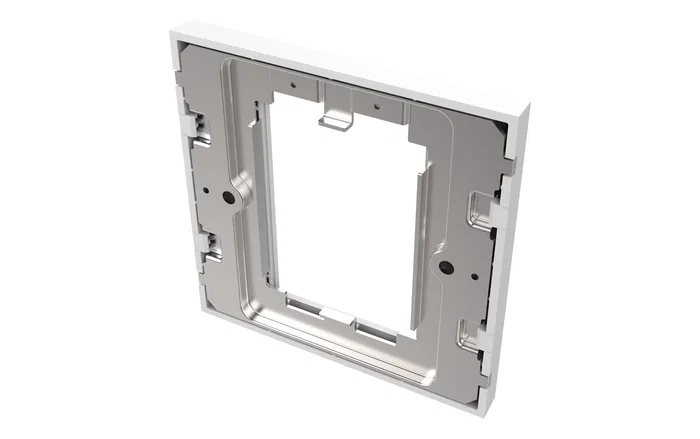 Vision TC3 SURRIG Placa de Pared y Cubierta para Interruptor, Blanco, 86x86 mm, 1 Enchufe, 1 Unidad