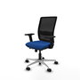 PIQUERAS Y CRESPO Silla de oficina Haches Azul y Negro
