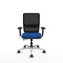PIQUERAS Y CRESPO Silla de oficina Haches Azul y Negro