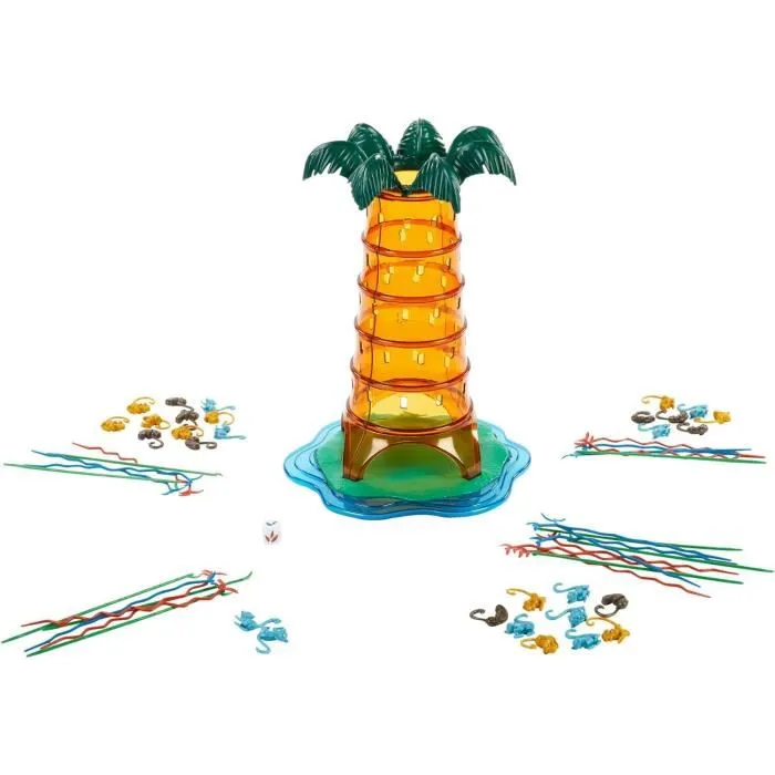 Mattel Games HTW65 SOS Tití: Pánico en el Árbol - Juego