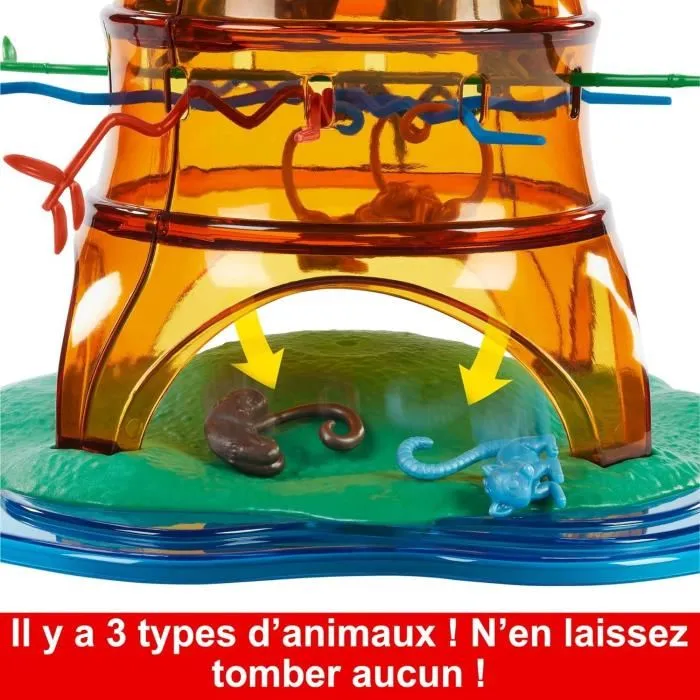 Mattel Games HTW65 SOS Tití: Pánico en el Árbol - Juego