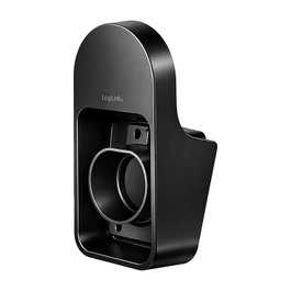 LogiLink Soporte para Pistola de Carga de Vehículo Eléctrico con Guardacables Negro