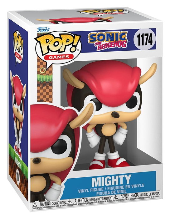 Funko POP! Mighty the Armadillo de Sonic - The Hedgehog Funko POP! Mighty the Armadillo de Sonic - The Hedgehog