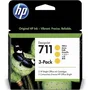 HP 711 Multipack de 3 Cartuchos de Tinta Amarilla 29 ml