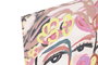DKD Home Decor Cuadro Lienzo Caras Abstracto Surtido de 4 Unidades