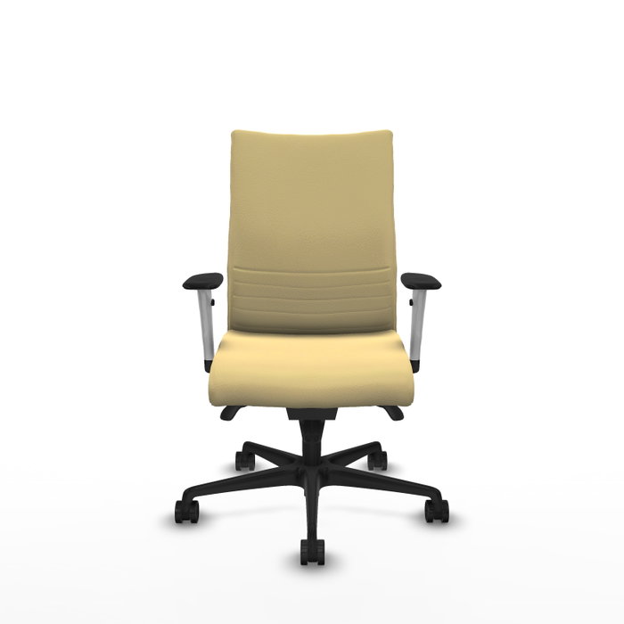 PIQUERAS Y CRESPO Silla Albacete Confidente Crema con Mecanismo Sincro y Brazos 1D PIQUERAS Y CRESPO Silla Albacete Confidente Crema con Mecanismo Sincro y Brazos 1D