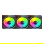 Mars Gaming MF3DPROKIT Kit de 3 Ventiladores ARGB Negro 120mm con Efecto Infinity Mirror 3D, Control Remoto RF y HUB de 10 Puertos para PC Gaming