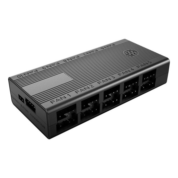 Mars Gaming MF3DPROKIT Kit de 3 Ventiladores ARGB Negro 120mm con Efecto Infinity Mirror 3D, Control Remoto RF y HUB de 10 Puertos para PC Gaming