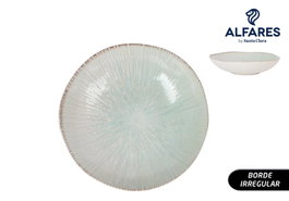 Alfares Plato Hondo Mediterraneo 21cm (Pack de 12)