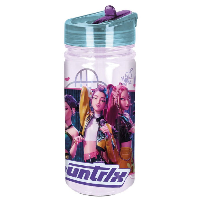 Safta Botella K-pop Demon Hunters negra 500ml Safta Botella K-pop Demon Hunters negra 500ml