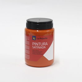 La Pajarita Pintura Satinada l-06 Naranja Satinada Acrílica 375 ml