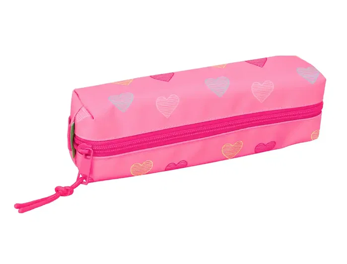 Safta Estuche Portatodo Benetton Heart Rectangular