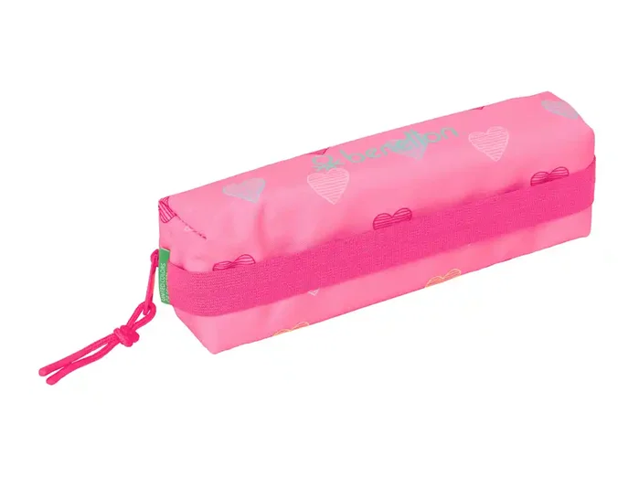 Safta Estuche Portatodo Benetton Heart Rectangular