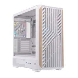 Einarex Caja ATX Semitorre P800 RGB 4 Ventiladores Blanca EXCS-PL-800R-W