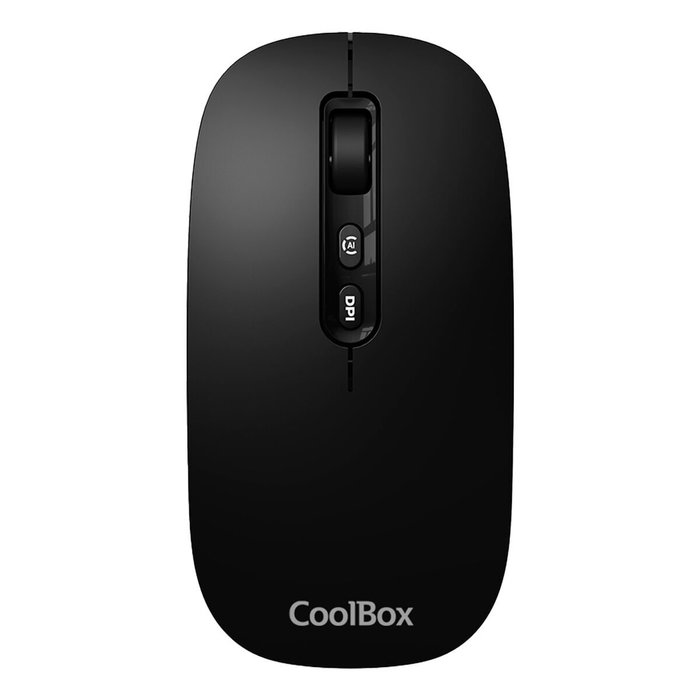 Coolbox W02-IA Ratón Inalámbrico con Botón IA Copilot Negro Coolbox W02-IA Ratón Inalámbrico con Botón IA Copilot Negro