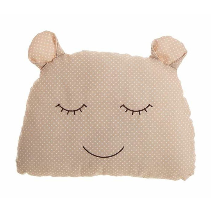 Creaciones Llopis Cojín/Parachoques Cuna Oso Topos 35 x 29 cm