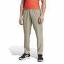 Pantalón Largo Deportivo Adidas Gym+ 3S Gris Hombre
