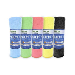Bayeco Bayeta multiusos de tiras en microfibra, amarillo
