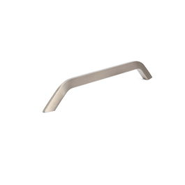 SYSTEM Tirador Aluminio Modelo Siegen Negro y Níquel Cepillado Distancia 192 mm