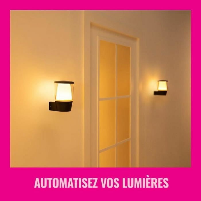 Wiz Aplique WIZ ELPAS Conectado Exterior Negro