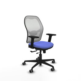 PIQUERAS Y CRESPO Silla de oficina Jorquera Azul claro y Blanco