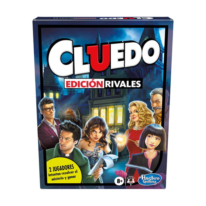 Hasbro Gaming Cluedo Edicion Rivales F9269 Juego de Mesa en Español
