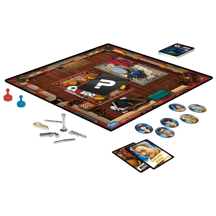 Hasbro Gaming Cluedo Edicion Rivales F9269 Juego de Mesa en Español