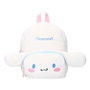 Sanrio Mochila Cinnamoroll Fluffy Festival White 26 cm