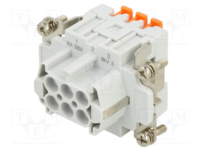 ILME JSHF06 Conector HDC Hembra de 6 Pines ILME JSHF06 Conector HDC Hembra de 6 Pines