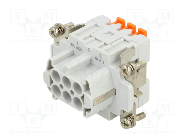 ILME JSHF06 Conector HDC Hembra de 6 Pines ILME JSHF06 Conector HDC Hembra de 6 Pines