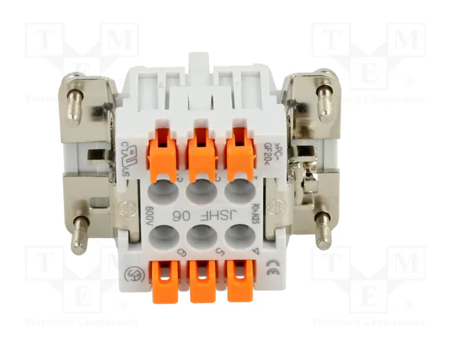 ILME JSHF06 Conector HDC Hembra de 6 Pines ILME JSHF06 Conector HDC Hembra de 6 Pines