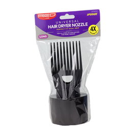 Red Kiss Difusor Peine Universal con Peine Largo para Secador de Pelo