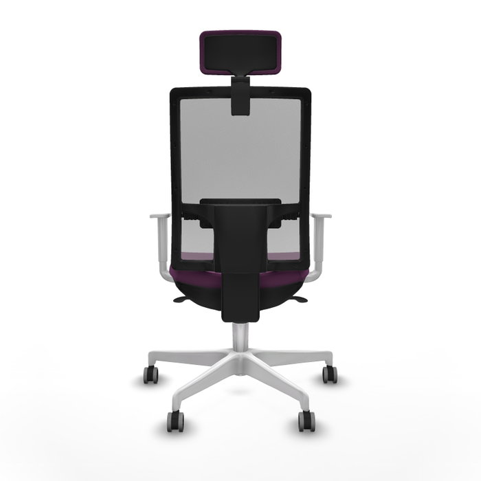 PIQUERAS Y CRESPO Silla de oficina Horna con Mecanismo Sincro, Morado y Gris PIQUERAS Y CRESPO Silla de oficina Horna con Mecanismo Sincro, Morado y Gris