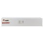EQUIP Panel de gestión de cables 19 pulg. 5 anillos de plástico 1U Blanco