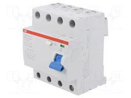 ABB F204AC-63/0.5 Interruptor diferencial de 4 polos, 63A, 500mA