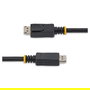 StarTech Cable DisplayPort 1.2 a DisplayPort Macho - 3 m, Certificado VESA 4K Ultra HD 3840x2400, con Conectores con Pestillo