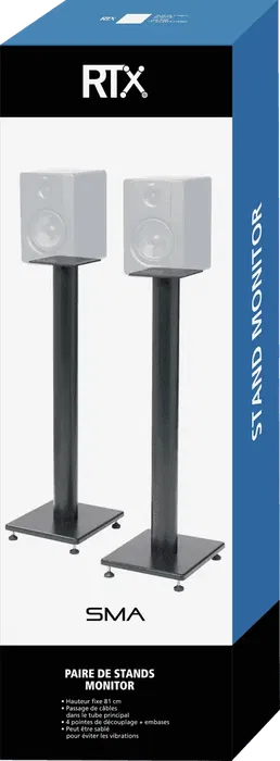 RTX Soportes para Monitores/Altavoces Negro
