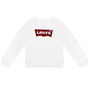 Sudadera sin Capucha Niña Levi's Key Item Logo Crew Blanco M