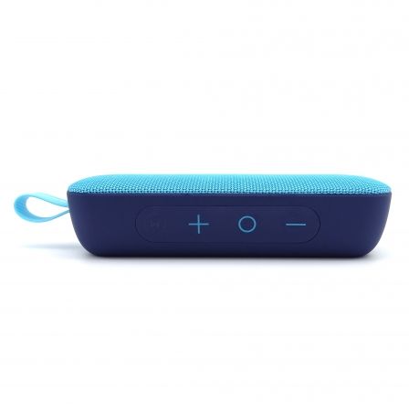 Sunstech BRICKLARGEBL Altavoz Portátil Bluetooth V5.0 10W, IPX7 Sumergible, Antipolvo, Antigolpes, TWS, Radio FM, 6h Batería, Azul
