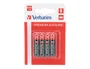 Verbatim Pilas Alcalinas AAA LR03 Pack de 4 unidades