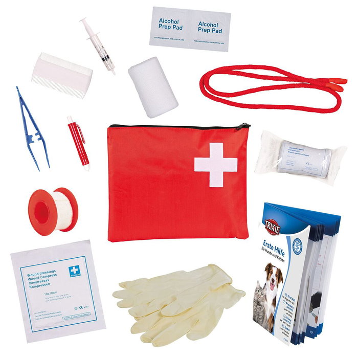 Kit de primeros auxilios Trixie 1929 Rojo 11 Piezas